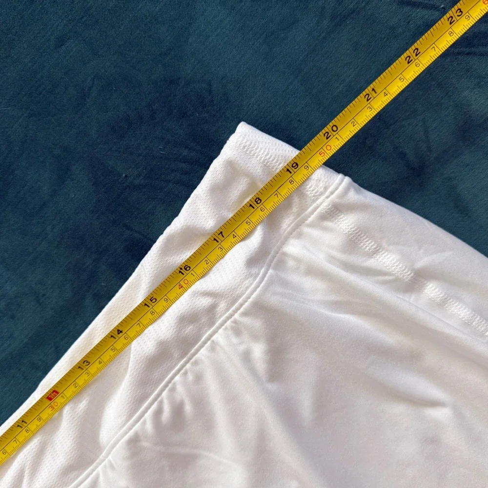 Nike‎ Court Victory Tennis Skirt White Dri-FIT Slim Fit Skort Women's 2X
